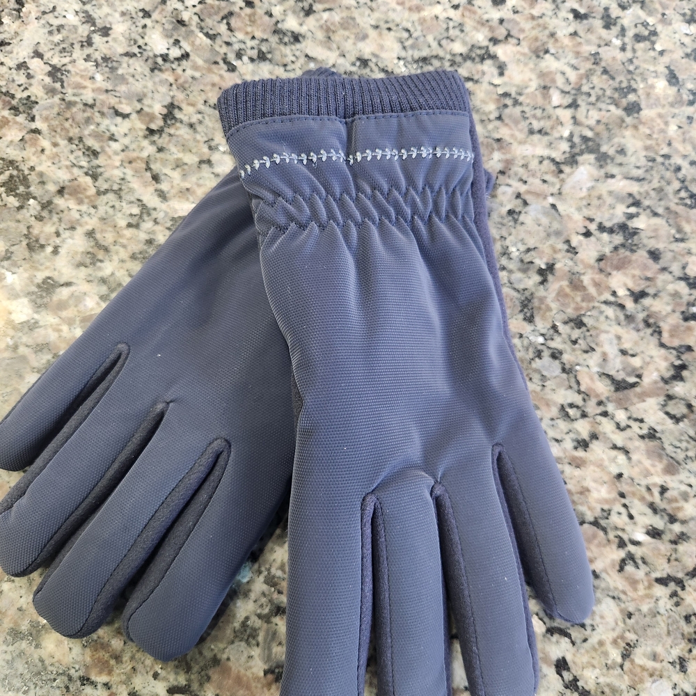 Men's Blue Winter Gloves